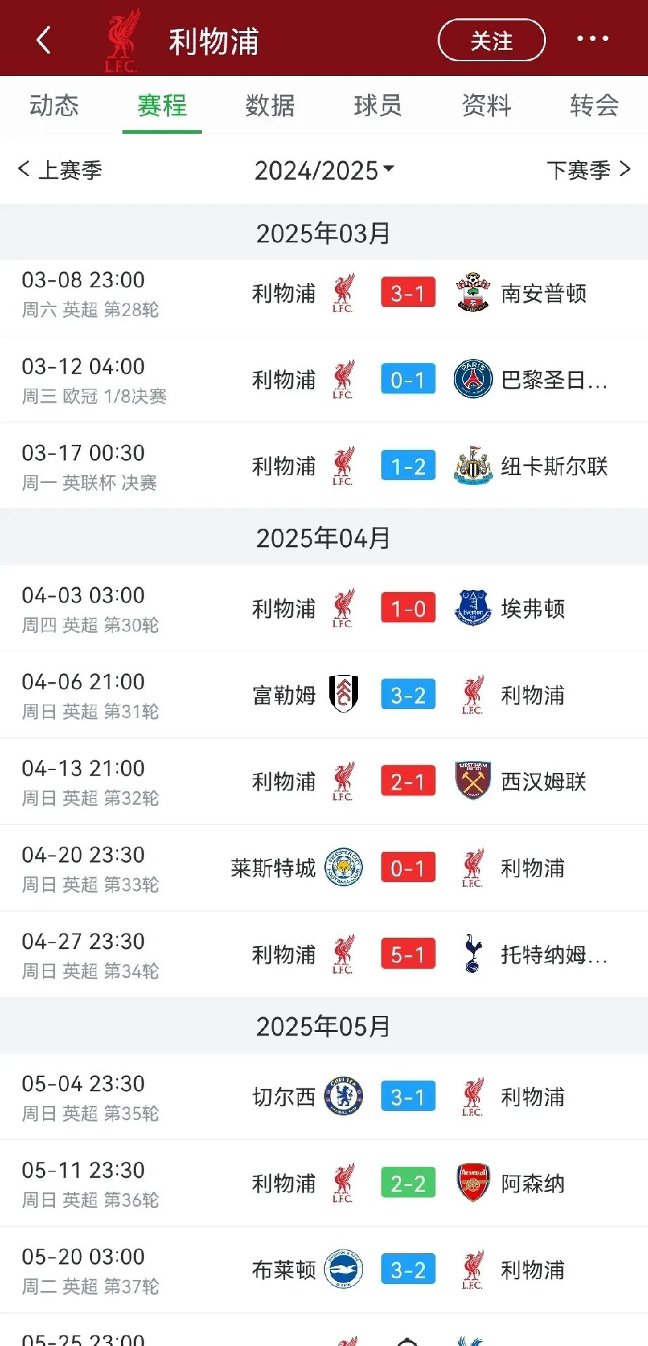 利物浦连续三场胜利，引领小组积分榜的简单介绍