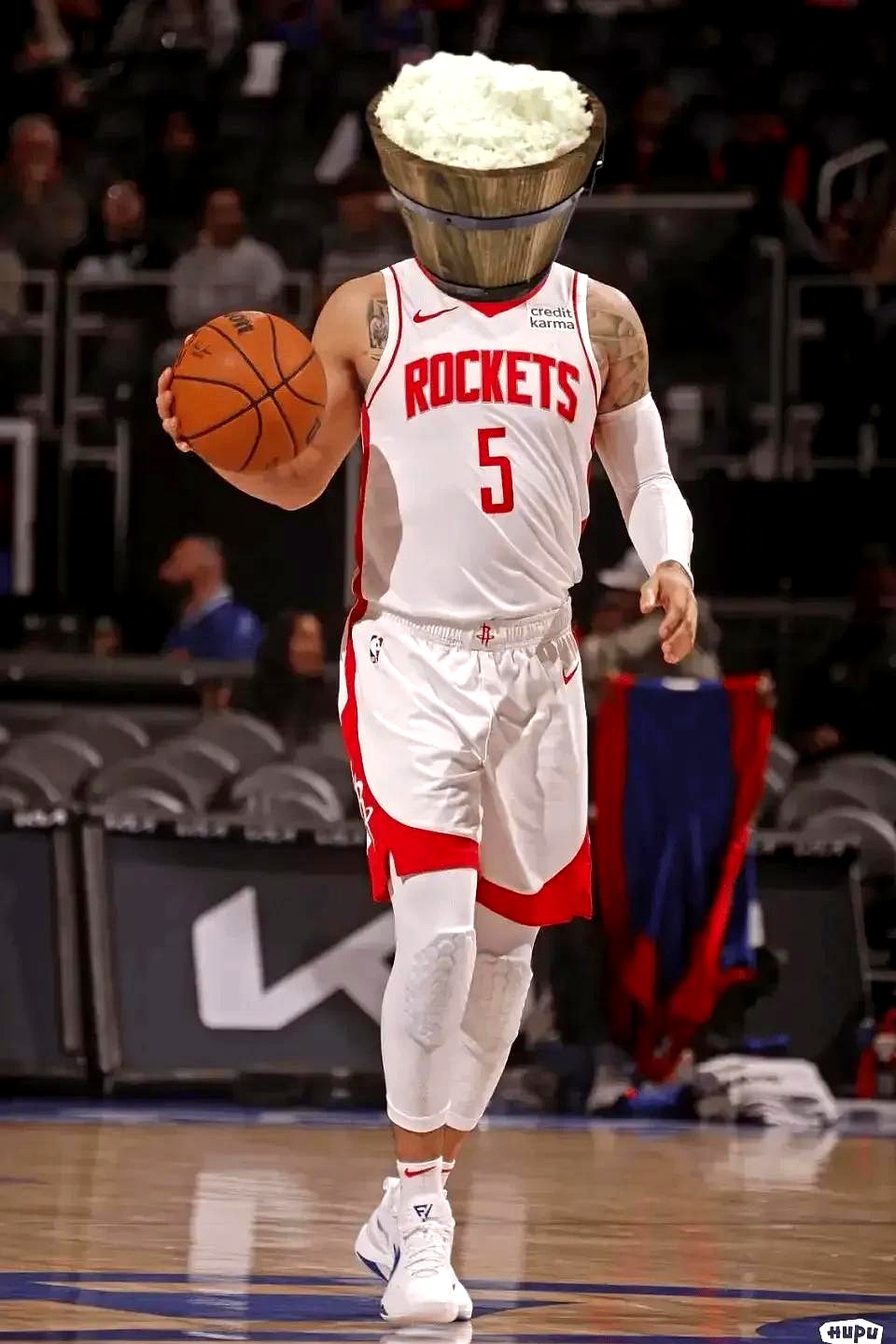 尼日利亚男篮完胜火箭，乔治爆发神勇的简单介绍