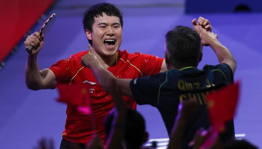 德国队险胜葡萄牙队，梁靖崑点燃赛场的简单介绍